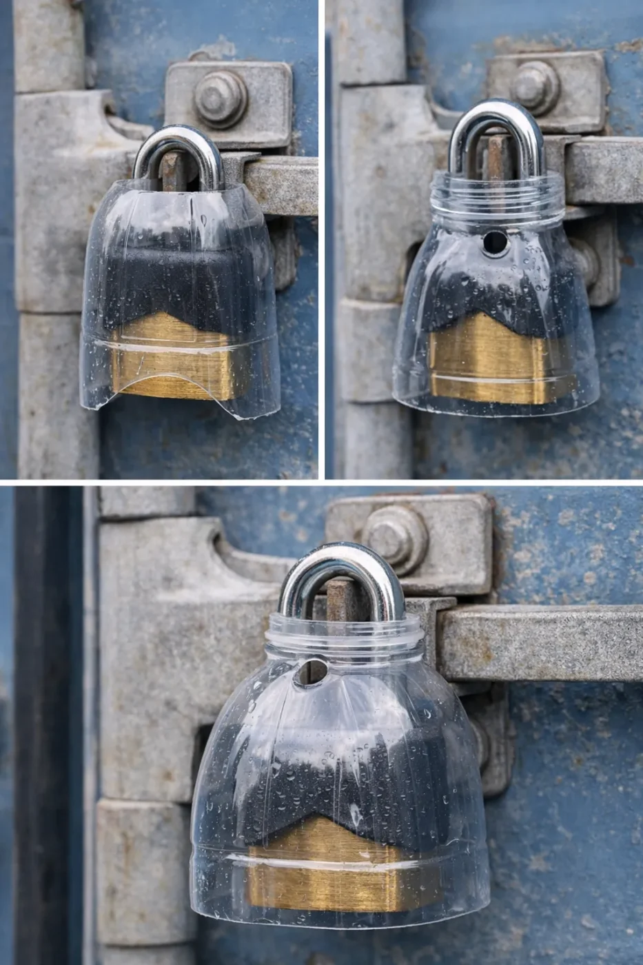 Plastic lock covers